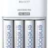 Ładowarka do akumulatorów Panasonic Advanced BQ-CC17 + 4x eneloop AA NiMH