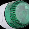 SOGDW03C Solex 03, white, green lens, deep base