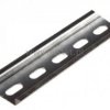 Szyna montażowa TS35, perforowana, L= 10cm, ocynk