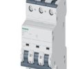 Wyłącznik automatyczny, Typ A, 3-biegunowy, 2A, 440V, 60V, Siemens, 5SY