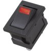 Miyama DS-850-K-F1-LR Toggle Switch 250V 3A Snap-In Lighted Rocker
