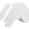 Pokrywa kątowa LH 15x10mm biała 8683