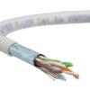 Kabel Ftp Kat.5E F/Utp 4X2x0,48 Linka Szara Telegärtner /305M/