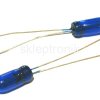 Żarówka 3X7mm 14V 50mA niebieska do lutowania 3szt