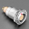 FGG.0B Quick Connect 4 Pin Panel Mount Socket - 9mm