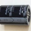 KONDENSATOR 6800UF 100V Ø35x50mm 10% TNT RUBYCON