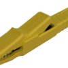 Zacisk krokodylkowy 25A izolowany 9.5mm Żółty Hirschmann Test & Measurement