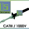 Chwytak pomiarowy z igłą CATIII / 1000V