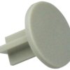 Extension plunger, round, Ø 10 mm, (L x H) 8.75 x 10 mm, white, for single pushbutton, 5.46.011.038/0710