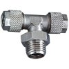 T screw-in fitting, rotating, G 1/4 o., for hose 6/4 mm, 110601, 14.514-6