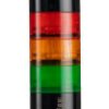 Wieża sygnalizacyjna RS PRO 6 -elementowy LED Pomarańczowy, zielony, czerwony 12 → 24 V AC/DC Stały