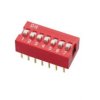 DIP Switch RoHS X 7 Czerwony /982