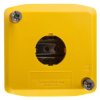 Obudowa kasety 1-otworowa 22mm żółta IP65 XALK01
