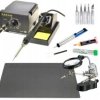 Stacja Lutownicza WEP 936 mata 33x21cm trzecia ręka groty flux 223