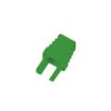 Osłonka wewnętrzna wtyku RJ45, kolor zielony /100szt./