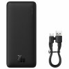 Powerbank Baseus 30000mAh Airpow Fast Charge 20W Kabel USB-C 30cm, Czarny