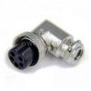Gniazdo 5 pin NC805 ( na kabel ) WT żeński kątowe