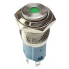 Przycisk metal. JH16-09 zielony monostabilny podświetlany chwilowy