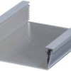 Bopla ASPU 1540-0100 9006 (94351100) - asymetryczny profil aluminiowy otwarty (154 x 44 x 100 mm)