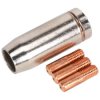 Sealey MIG954 Gas Cup x 1 Contact Tip 0.8mm x 3 Tb14k