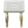 Stäubli 240043-29 KS2-10L/1 connector, white, 2 mm pin, 10 mm dot pitch, 1 pc