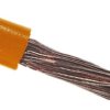 Kabel trzynormowy PCW, dł. 100m 10 mm², 75 A, 1 kV, -15 → +105 C Pomarańczowy Pojedynczy rdzeń, RS PRO