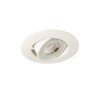 Oprawa downlight LED FIZU 4,8W CW-W 450lm 6500K okrągła Ø65 regulowana 30st. biały 38266