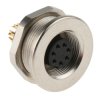 Złącze wielostykowe przemysłowe 7-pinowe M9, panelowe Gniazdo binder