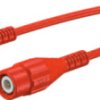 Coaxial cable, BNC plug (straight) to BNC plug (straight), 50 Ω, RG58, grommet black, 0.5 m, 67.9773-05021