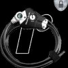 8428EURDPRO Bicycle - Cable lock, Ø 10 mm, 180 cm