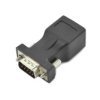 DB9 Male to RJ45 Female Adapter