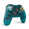 Retro Fighters Brawler64 Bluetooth NSO Edition - Transparent Blue