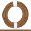 Przewód linka Donau Elektronik 218-88, 2 x 0.14 mm², brązowy, 5 m