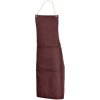 L+D 2580 Leipold Doehle Canvas Apron, 100% Cotton, Red-brown, 80x100cm