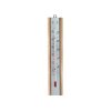 Faithfull FAITHBEECH Thermometer Wall Beech Silver 200mm