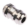 RS PRO Dławik kabla gwint PG7 Mosiądz niklowany Metaliczny min. średnica kabla 3 mm max. średnica kabla 6.5 mm 100 °C
