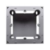 Simon Basic Puszka natynkowa płytka 31mm) pojedyncza stal inox MPN1/21