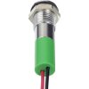 APEM Q8F3CXXG12E LED indicator light Green Flush 6 mcd Panel Indicators
