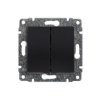 VENA Łącznik świecznikowy z klawiszem bez ramki antracyt 516115 KOS