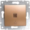 VENA Przycisk /światło/ z podświetleniem patyna 523013