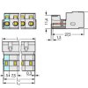 WAGO 723-602/032-000 Listwa połączeniowa Ilość rzędów 1 50 szt.