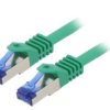 C6a065s Patch Cord S/Ftp 6A Linka Cu Lszh Zielony 3M 26Awg -20...75C