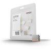 Lindy 40463 USB Port Blocker (without key) - Pack of 10, Colour Code: Orange