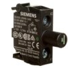 Oprawka Bok Led Zielony 24-240V Ac-Dc Montaż W Obudowie Przył Śrubowe Sirius...