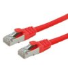 Value Kabel Krosowy Kat. 6 (Klasa E) S/Ftp (Pimf), Ls0h, Czerwony, 0,5 M