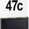 Podświetlany numer domu, solarny Paulmann Neda IP44 2200K 94725 1 W 30 lm IP44