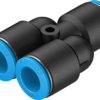 Złączka pneumatyczna Wciskane 12 mm Wciskane 12 mm Festo Adapter rozgałęźny do rur