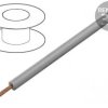 Przewód Silivolt-1V 1x2,5mm2 linka Cu silikon szary 1,5kV, cena za 1m, 61.7610-28