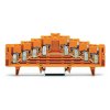 WAGO 727-236/021-000 4-level Same Potential Block 0-3--3-0 No Lock Orange