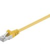 Kabel Patchcord Cat 5e F/UTP RJ45/RJ45 1.5m żółty